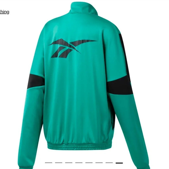 NWT Reebok Classics Vector Track Jacket unisex Size XS green - Picture 3 of 7